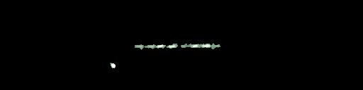 Processed fireball image