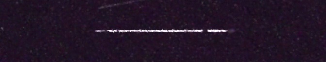 Unprocessed fireball image