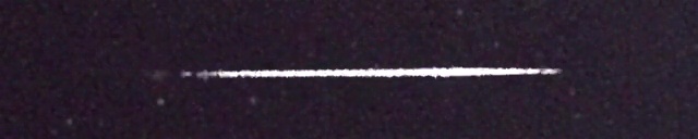 Unprocessed fireball image