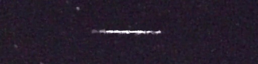 Unprocessed fireball image