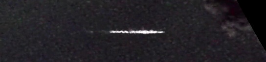 Unprocessed fireball image