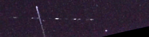 Unprocessed fireball image