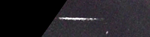 Unprocessed fireball image