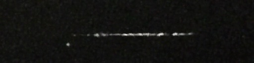 Unprocessed fireball image