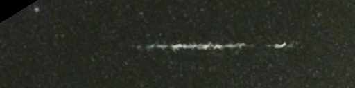 Unprocessed fireball image