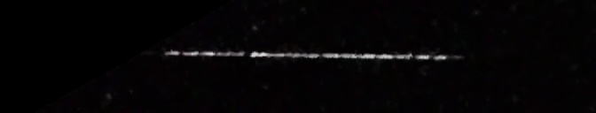 Unprocessed fireball image