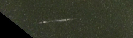 Unprocessed fireball image