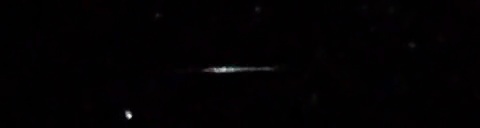 Unprocessed fireball image