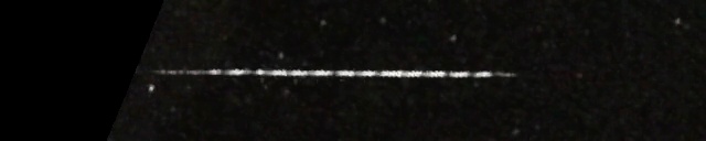 Unprocessed fireball image