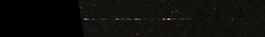 Unprocessed fireball image