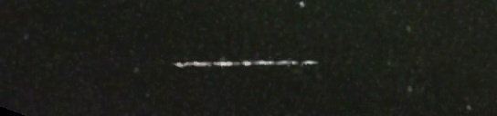 Unprocessed fireball image