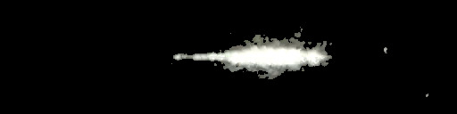 Processed fireball image