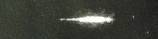 Unprocessed fireball image