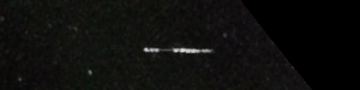 Unprocessed fireball image