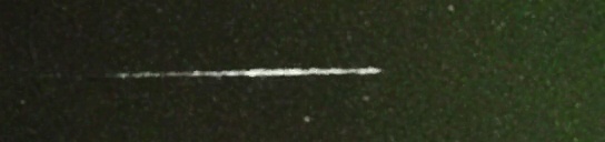 Unprocessed fireball image