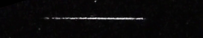 Unprocessed fireball image