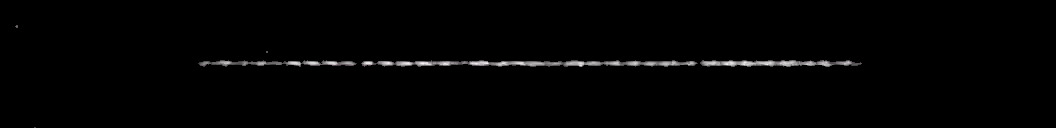 Processed fireball image