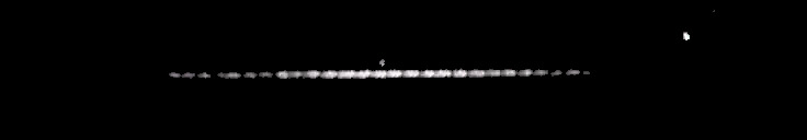 Processed fireball image