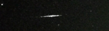 Unprocessed fireball image