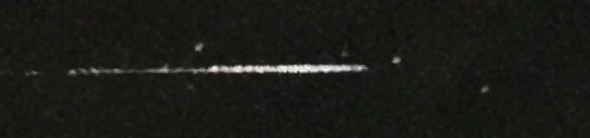 Unprocessed fireball image