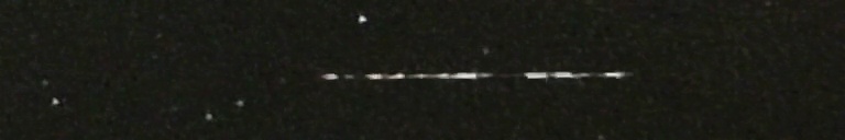 Unprocessed fireball image