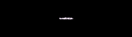Processed fireball image