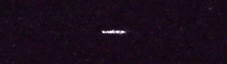 Unprocessed fireball image