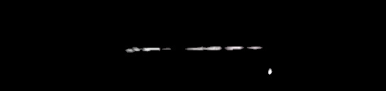 Processed fireball image