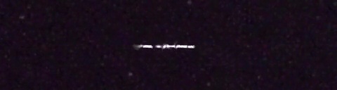 Unprocessed fireball image