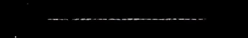 Processed fireball image