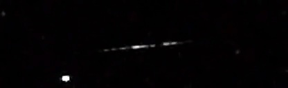 Unprocessed fireball image