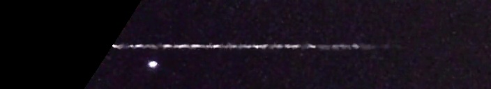 Unprocessed fireball image