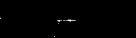 Processed fireball image