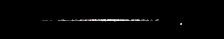 Processed fireball image