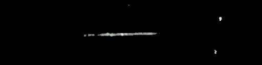 Processed fireball image