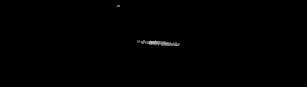 Processed fireball image