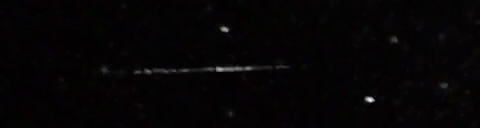 Unprocessed fireball image