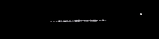 Processed fireball image