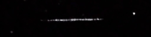 Unprocessed fireball image