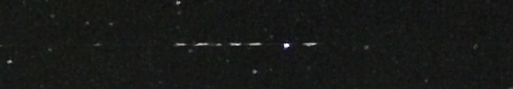 Unprocessed fireball image