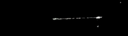 Processed fireball image