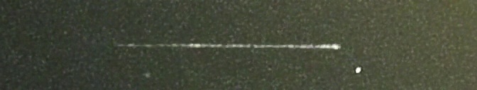 Unprocessed fireball image