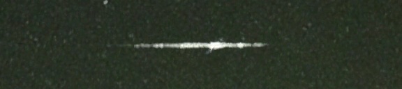 Unprocessed fireball image