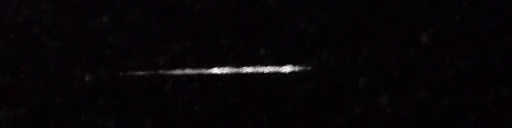Unprocessed fireball image