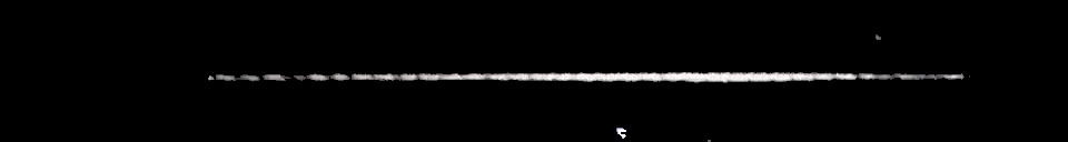 Processed fireball image