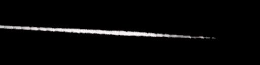 Processed fireball image