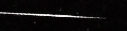 Unprocessed fireball image