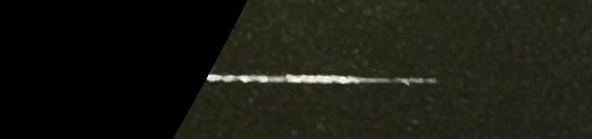 Unprocessed fireball image