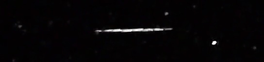 Unprocessed fireball image