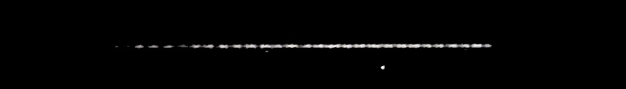 Processed fireball image